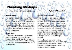 Plumbing Mishaps